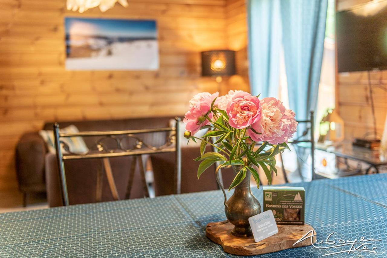 Chalet La Calougeotte, Jardin, Spa Et Sauna Prives Le Menil Екстер'єр фото