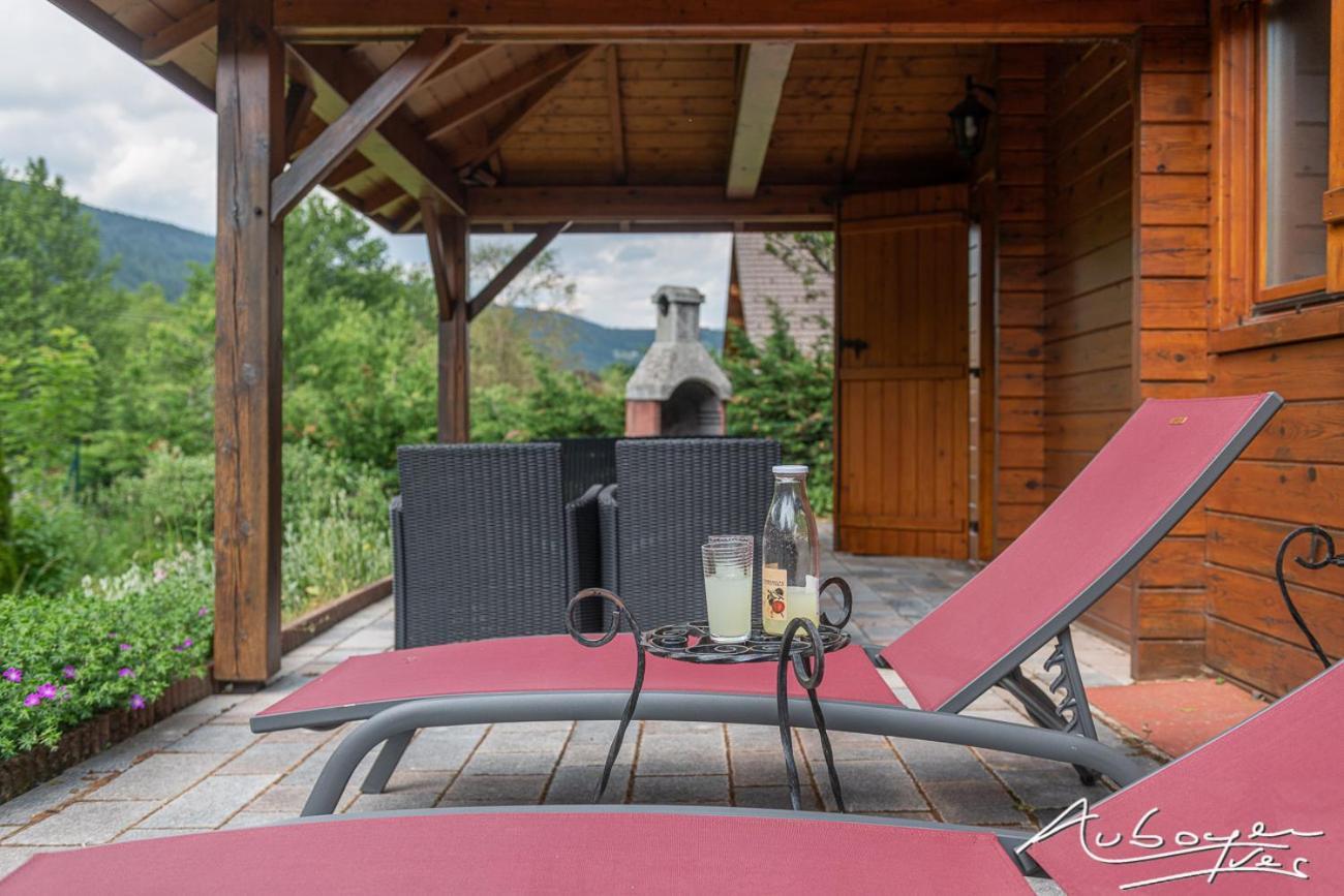 Chalet La Calougeotte, Jardin, Spa Et Sauna Prives Le Menil Екстер'єр фото