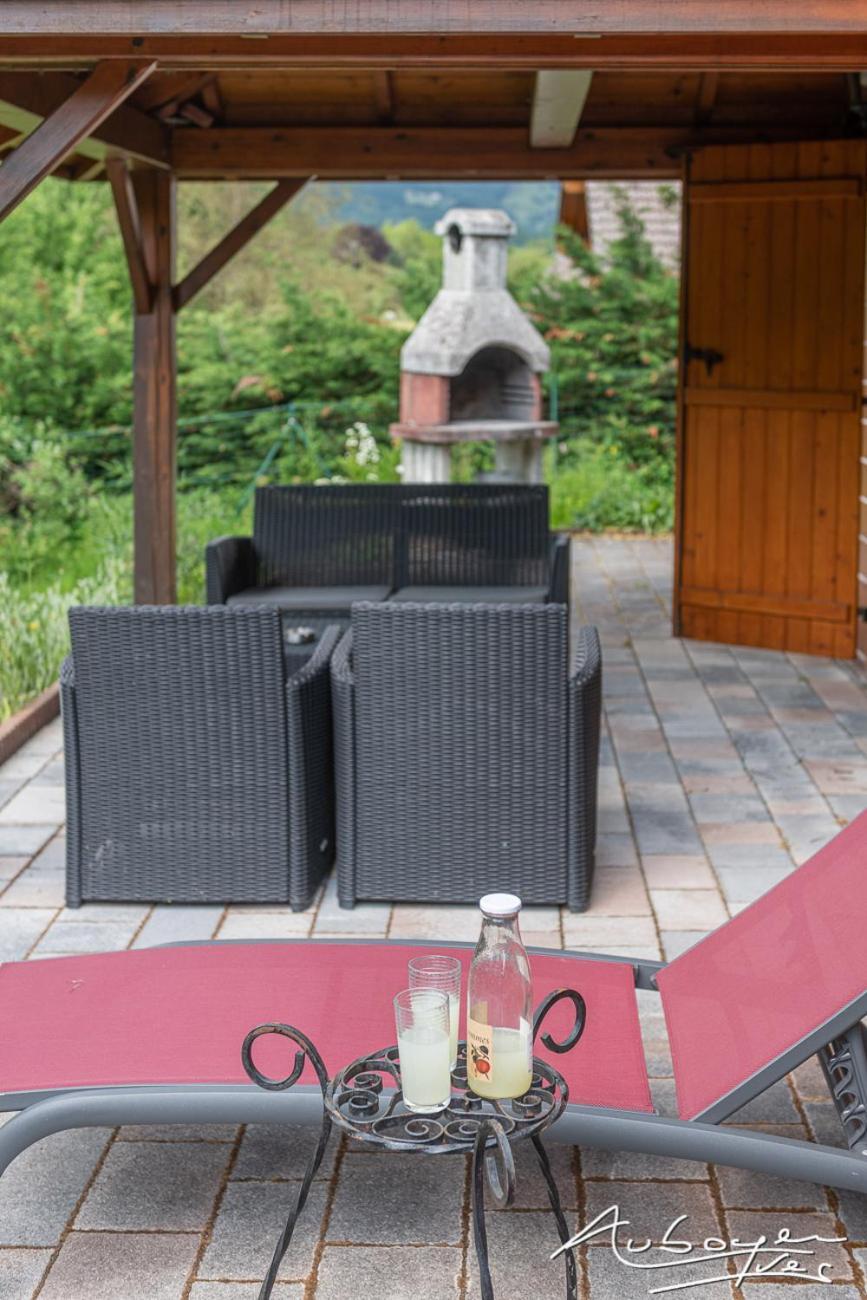 Chalet La Calougeotte, Jardin, Spa Et Sauna Prives Le Menil Екстер'єр фото
