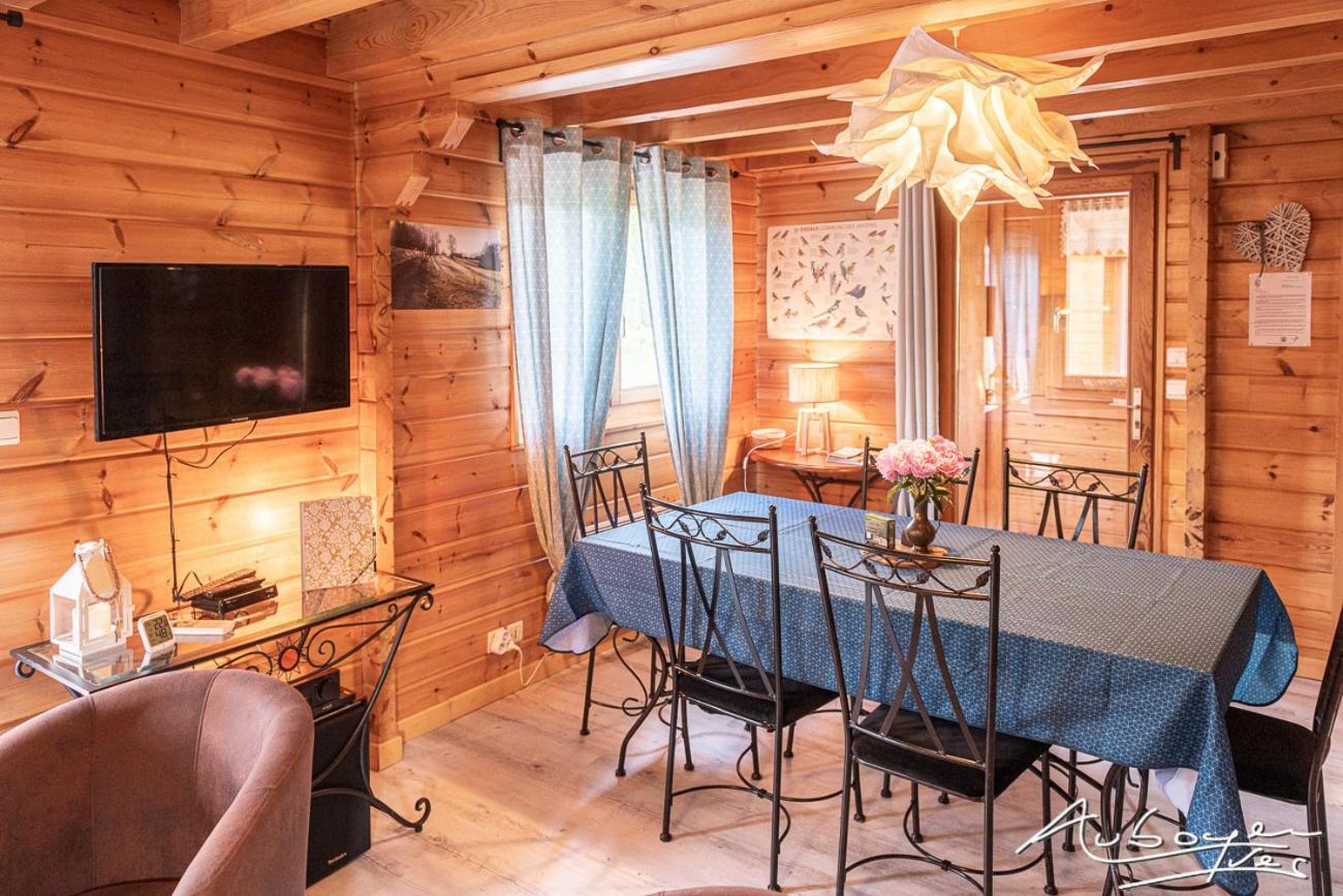 Chalet La Calougeotte, Jardin, Spa Et Sauna Prives Le Menil Екстер'єр фото
